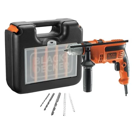 TRAPANO A PERCUSSIONE BEH710K-QS 710 W BLACK DECKER