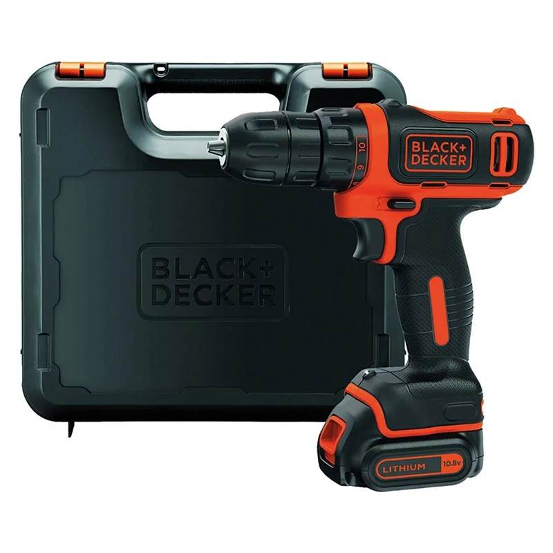 TRAPANO AVVITATORE A BATTERIA BDCDD12K-QW 10,8V BLACK DECKER