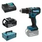 TRAPANO AVVITATORE A BATTERIA CON PERCUSSIONE DHP485RTJ-B 18V MAKITA