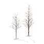 ALBERO TRONCO E RAMI INNEVATI CON LUCI LED 
