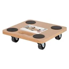 CARRELLO MULTIUSO PEDANA LEGNO