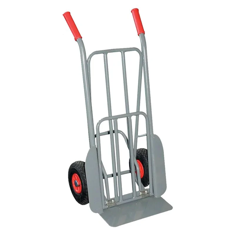 CARRELLO PORTASACCHI CON PALA RIBALTABILE