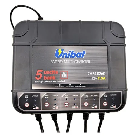 CARICABATTERIA MANTENITORE CHARGER BANK