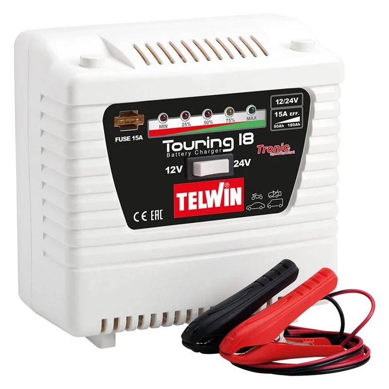 BATTERY CHARGER TOURING 18 12/24V TELWIN BATTERY CHARGER TOURING 18 12/24V TELWIN
