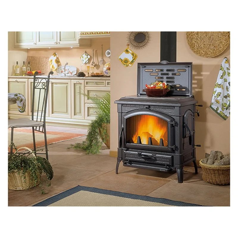 STUFA A LEGNA 'ISOTTA EVO CON CERCHI' NORDICA EXTRAFLAME