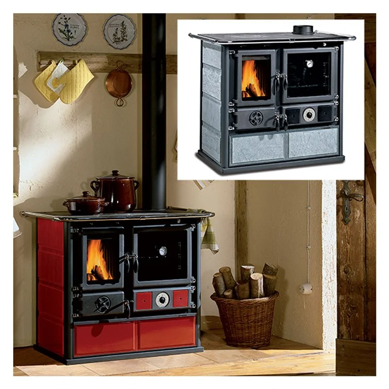 TERMOCUCINA A LEGNA 'TERMOROSA DSA 4.0' NORDICA EXTRAFLAME