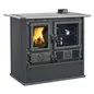 CUCINA A LEGNA 'ROSA XXL 5.0 VST STEEL' NORDICA EXTRAFLAME
