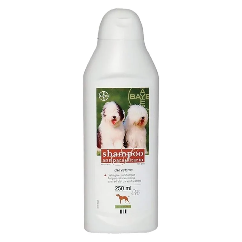 SHAMPOO ANTIPARASSITARIO PER CANI