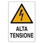 CARTELLO ALTA TENSIONE IN ALLUMINIO
