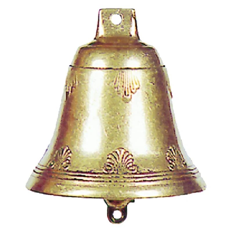 CAMPANA IN OTTONE SABBIATO