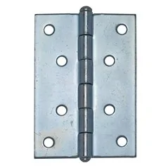 CERNIERA ACCIAIO ZINCATO MEZZA LARGA PERNO FISSO