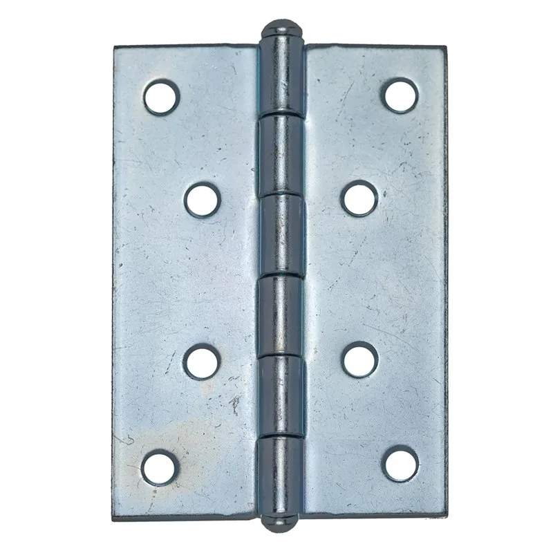 CERNIERA ACCIAIO ZINCATO MEZZA LARGA PERNO FISSO