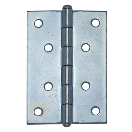 CERNIERA ACCIAIO ZINCATO MEZZA LARGA PERNO FISSO