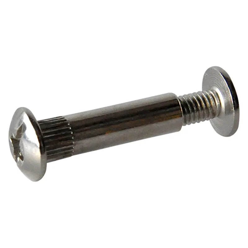 GIUNZIONE PER MOBILI TESTE NICHELATE