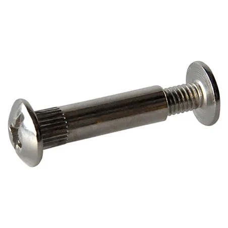 GIUNZIONE PER MOBILI TESTE NICHELATE