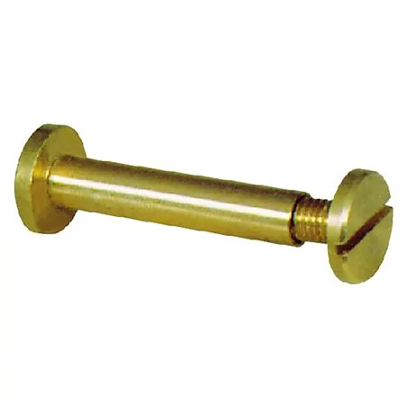 VITE A CANNOCCHIALE IN OTTONE LUCIDO