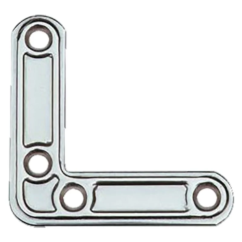 ANGOLO DI RINFORZO A SQUADRA ACCIAIO INOX