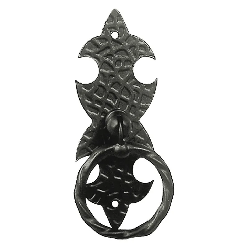 MANIGLIA AD ANELLO CON PIASTRA GRANDE