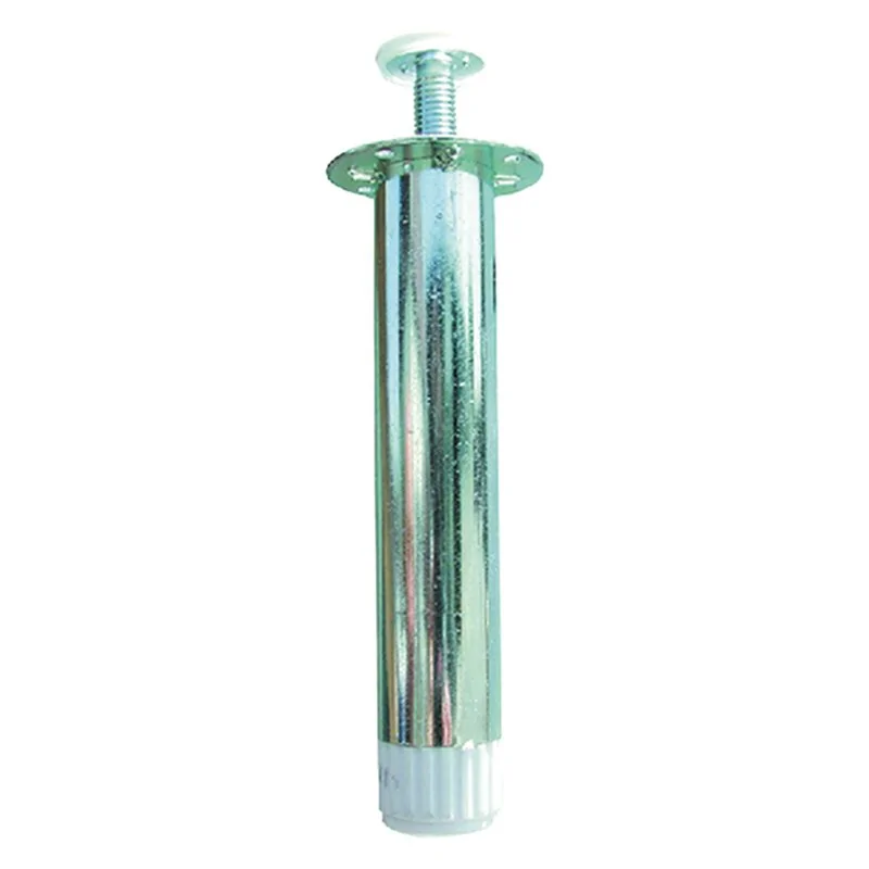 PIEDINO PER MOBILI IN ACCIAIO ZINCATO