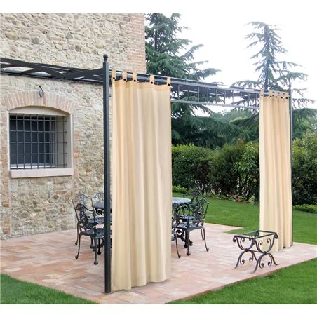 TENDA PER GAZEBO CON PASSANTI E BOTTONI