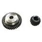 RUOTA DENTATA CON PULEGGIA PER MOTOZAPPA