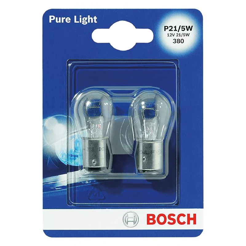BOSCH 12V REAR LIGHT CAR BULB 2 PACK BOSCH 12V REAR LIGHT CAR BULB 2 PACK