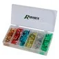 RIBIMEX 120 PIECE AUTOMOTIVE FUSE ASSORTMENT 5-30A
