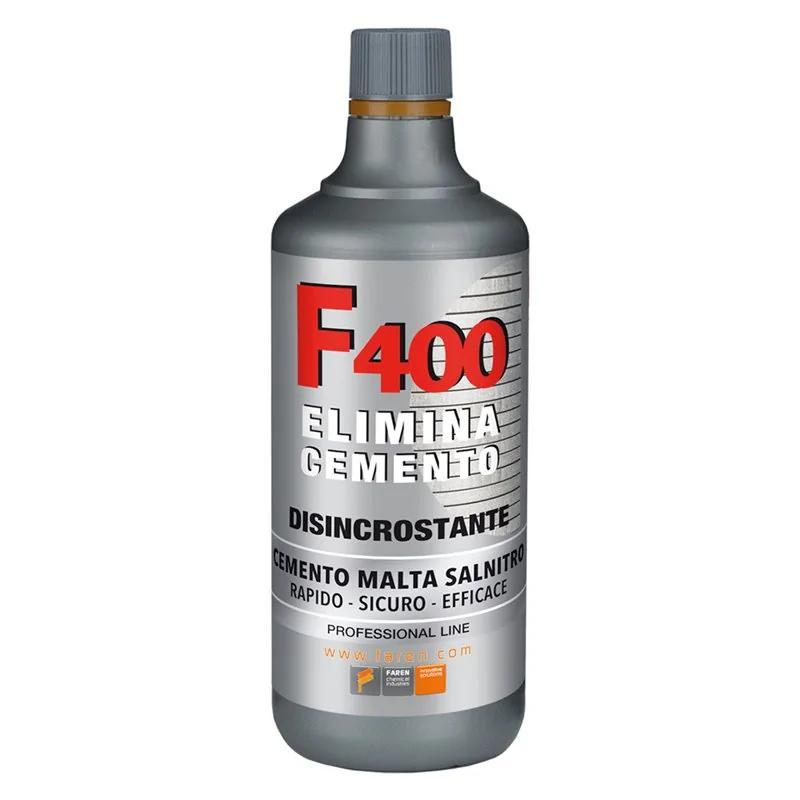 ACIDO DISINCROSTANTE PER CEMENTO 'F400'