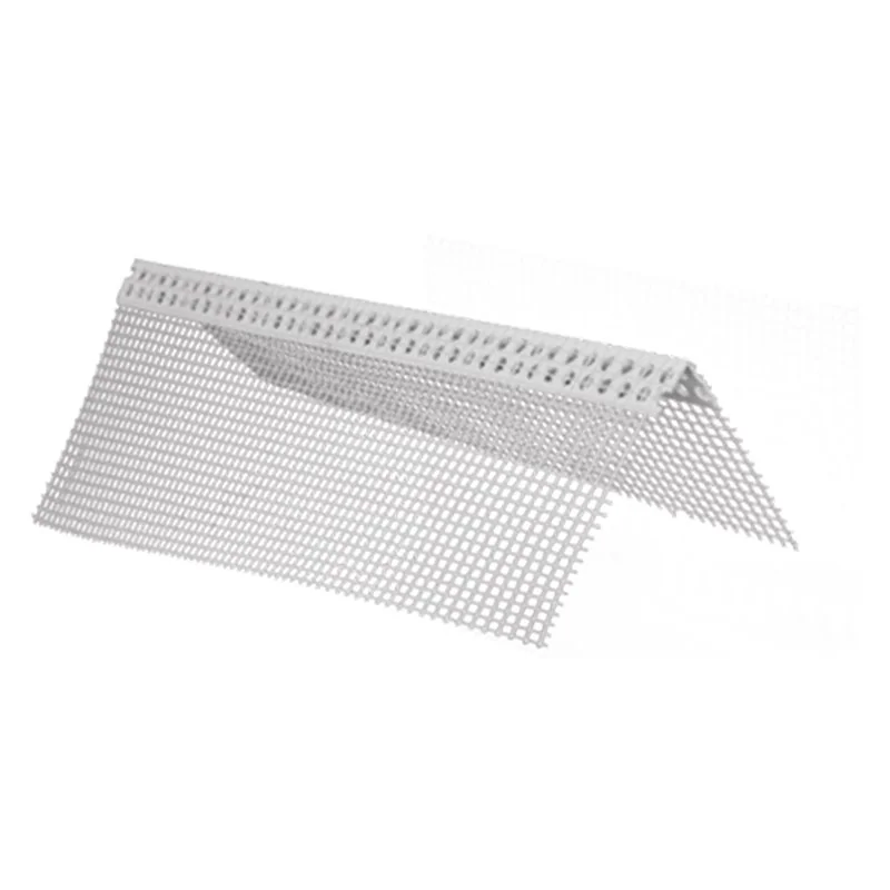 PARASPIGOLO CON RETE PER CARTONGESSO IN PLASTICA