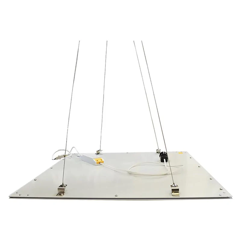 SISTEMA FISSAGGIO A SOSPENSIONE PANNELLI LED