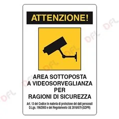 AREA SOTTOPOSTA A VIGILANZA