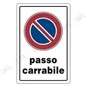 CARTELLO SEGNALETICA IN PLASTICA CM 20X30
