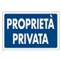 CARTELLO SEGNALETICA IN PLASTICA CM 20X30
