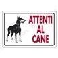 CARTELLO SEGNALETICA IN PLASTICA CM 20X30