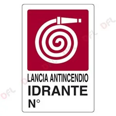 LANCIA ANTINCENDIO IDRANTE N