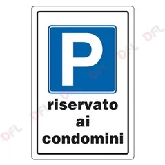 PARCHEGGIO RISERVATO AI CONDOMINI