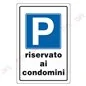 CARTELLO SEGNALETICA IN PLASTICA CM 20X30