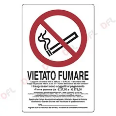VIETATO FUMARE