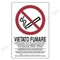 CARTELLO SEGNALETICA IN PLASTICA CM 20X30