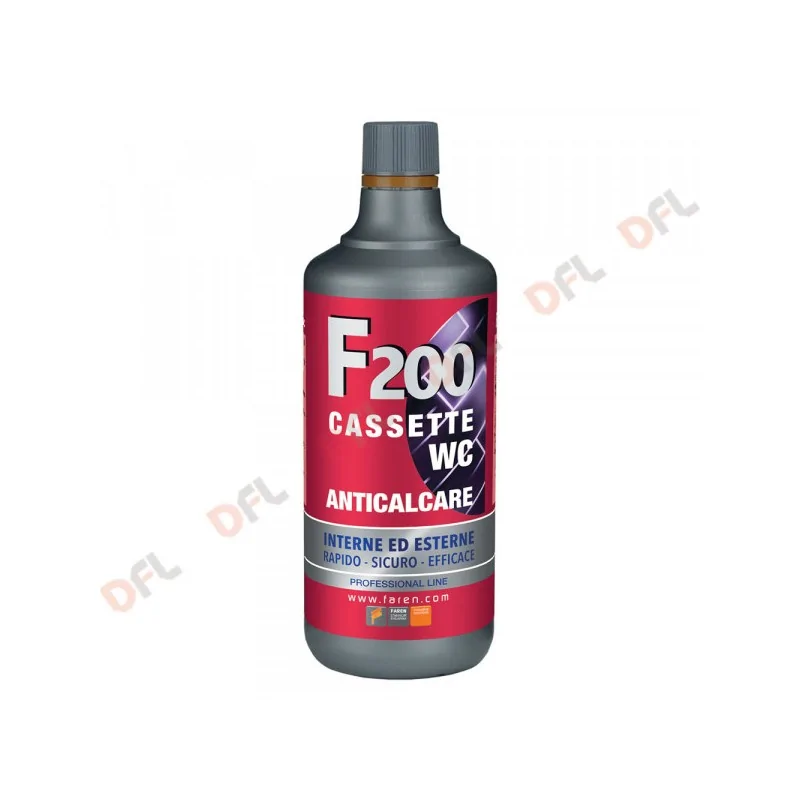 ANTICALCARE CONCENTRATO 'F200' SPECIFICO CASSETTE WC