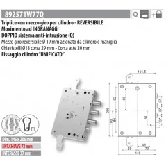 MOTTURA 892571W77Q RICAMBIO PER DIERRE