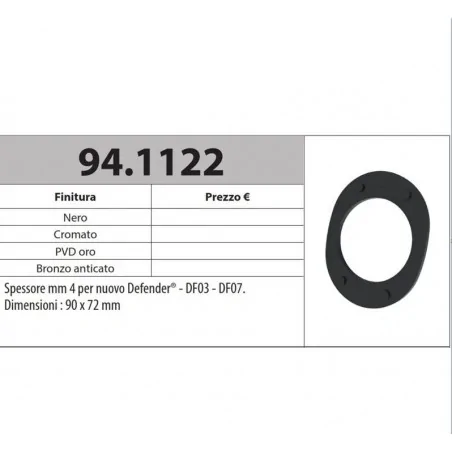 MOTTURA 94.1122 SPESSORE MM 4 PER DEFENDER DF030 E DF070