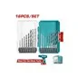 SET PUNTE TRAPANO ASSORTITE PZ 16 TOTAL