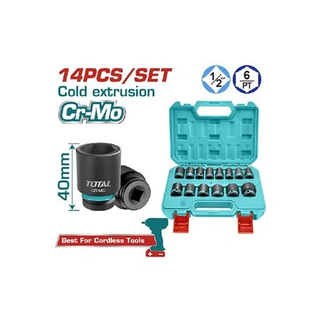 SET BUSSOLE 1/2" A PERCUSSIONE PZ 14 TOTAL