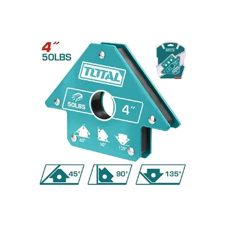 SUPPORTO MAGNETICO SALDATURA MM 155X102X17 TOTAL