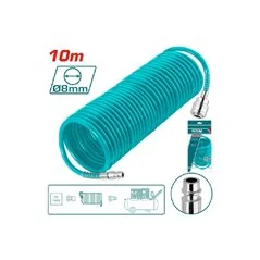 TUBO COMPRESSORE Ø8 CON RACCORDI TOTAL