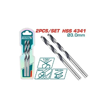 PUNTE FERRO HSS MM 3 PZ 2 TOTAL