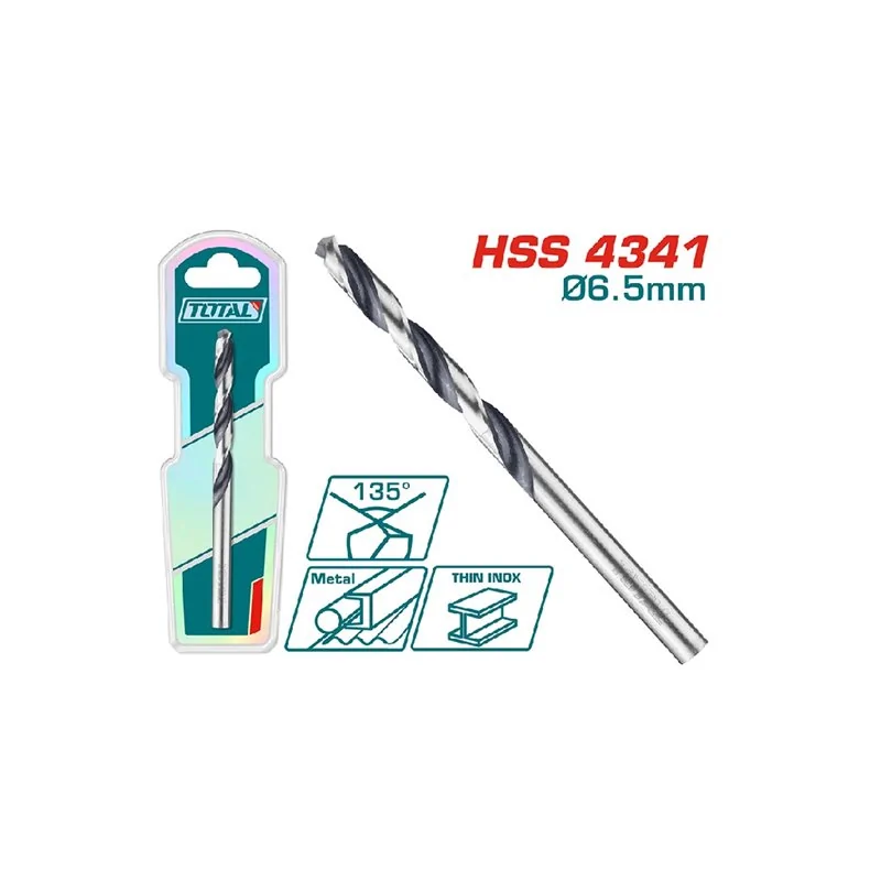 PUNTA PER METALLO MM 6,5 TOTAL