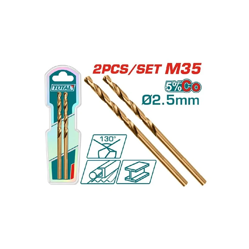 PUNTE FERRO AL COBALTO MM 2,5 PZ 2 TOTAL