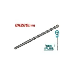 PUNTA SDS PLUS MM 8X260 TOTAL